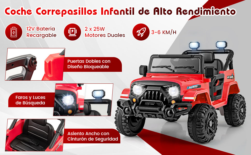 Coche eléctrico infantil