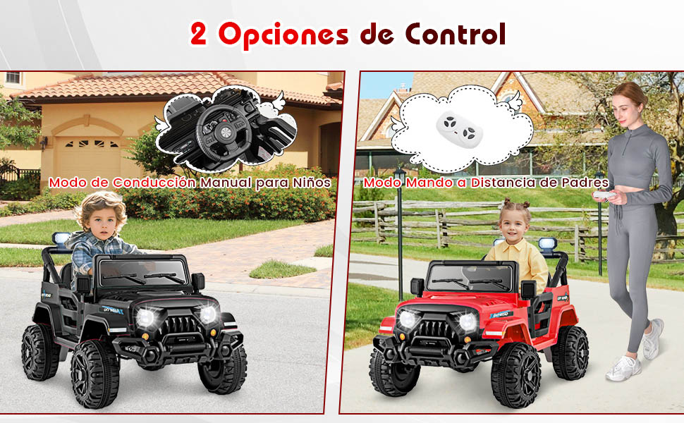 Vehículo todoterreno niños 