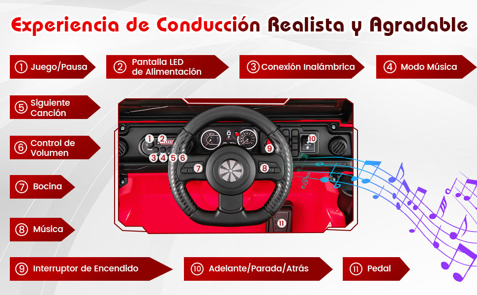 Camión montable infantil
