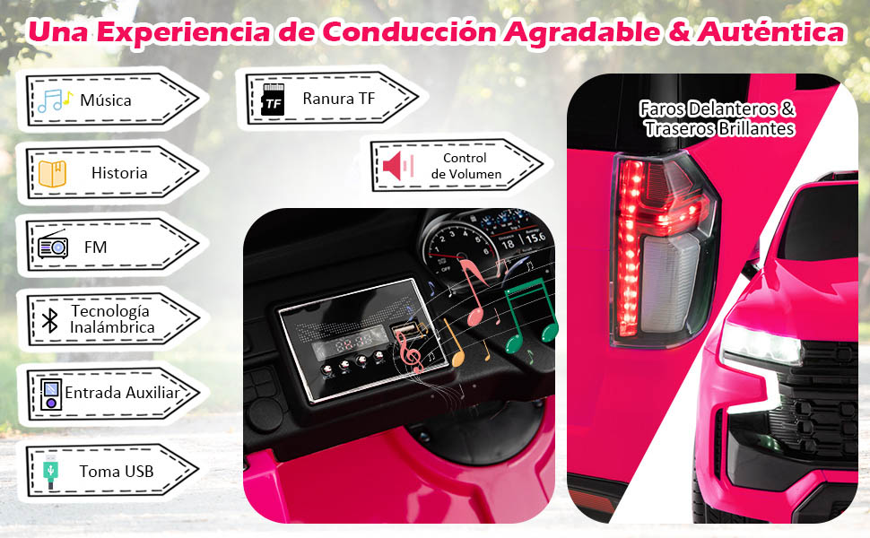 Auto infantil con mando