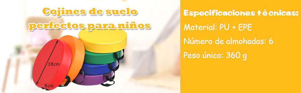 cojines en espuma blanda