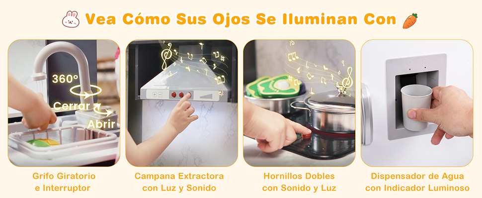 Cocina infantil de rincón