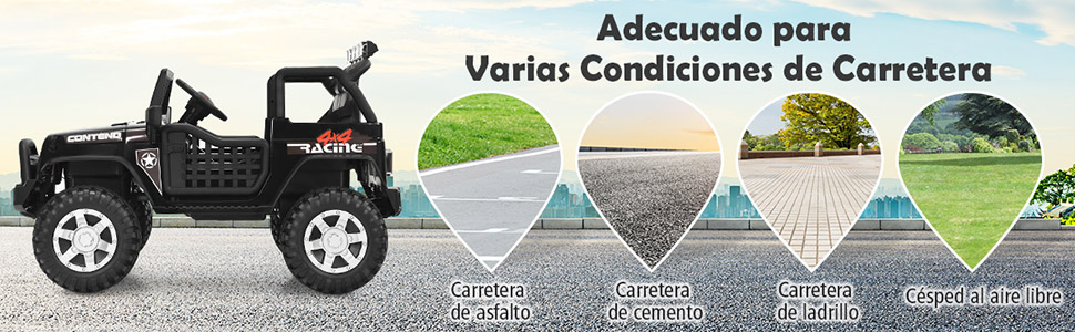 Vehículo infantil con mando