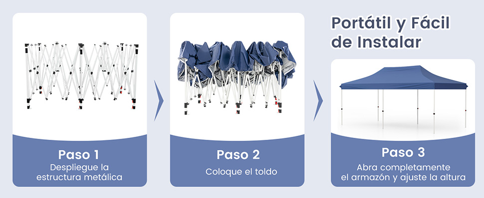 Carpa de camping grande