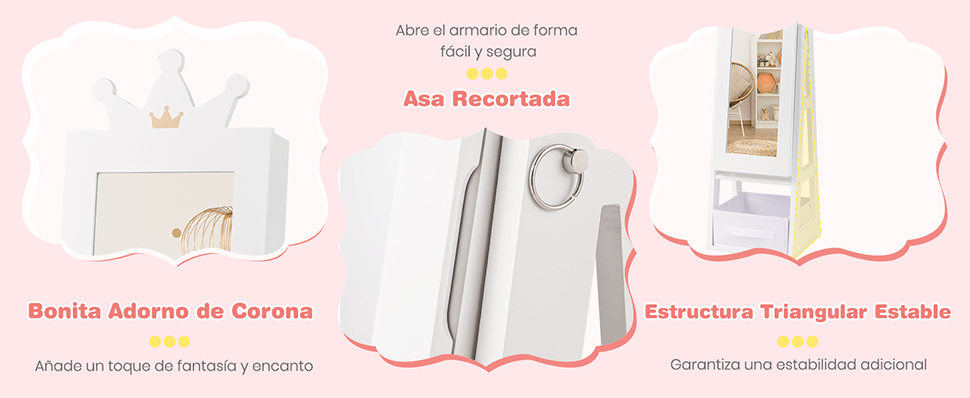 organizador de joyería infantil