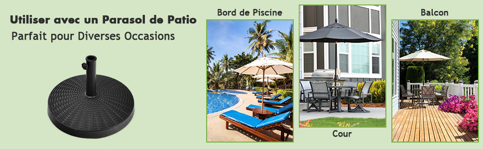 patio parasolvoet