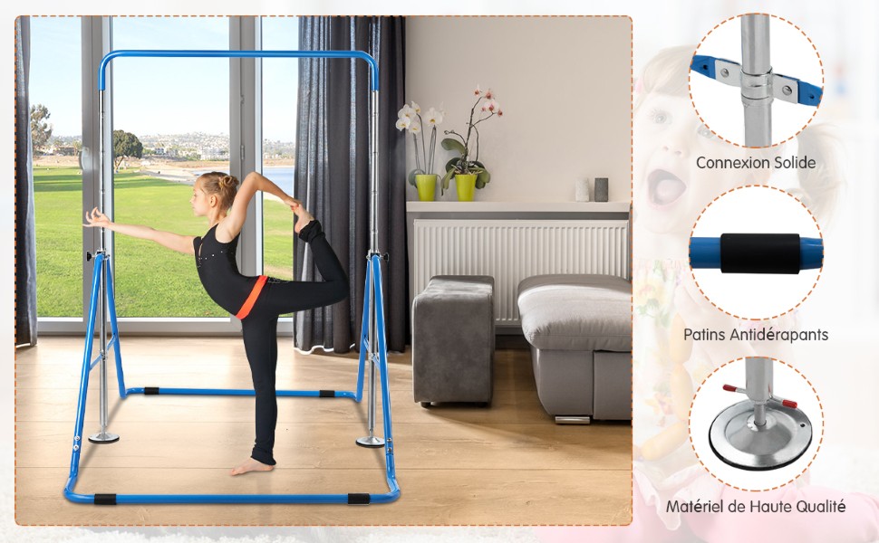 barre-d'entrainement-enfant-reglable
