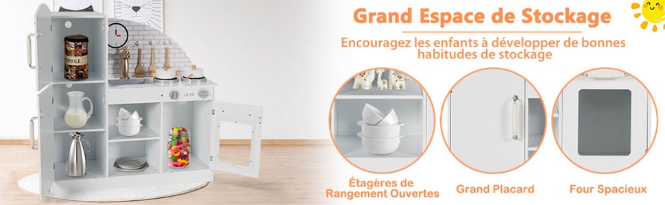 ensemble de jeu de cuisine pour les tout-petits