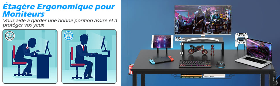 bureau d'ordinateur pour gaming