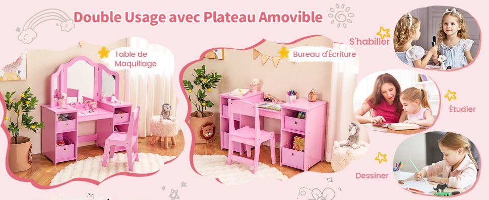 ensemble-de-coiffeuse-pour-enfants-avec-miroir-trifold-et-chaise
