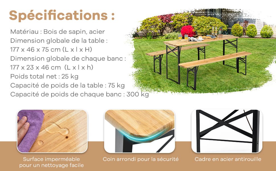 picknick tafel