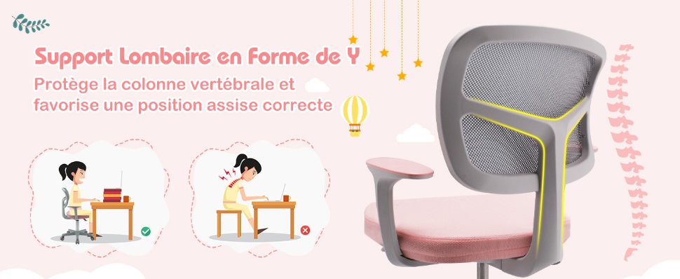 chaise-d’ordinateur-d’etude-pour-enfants