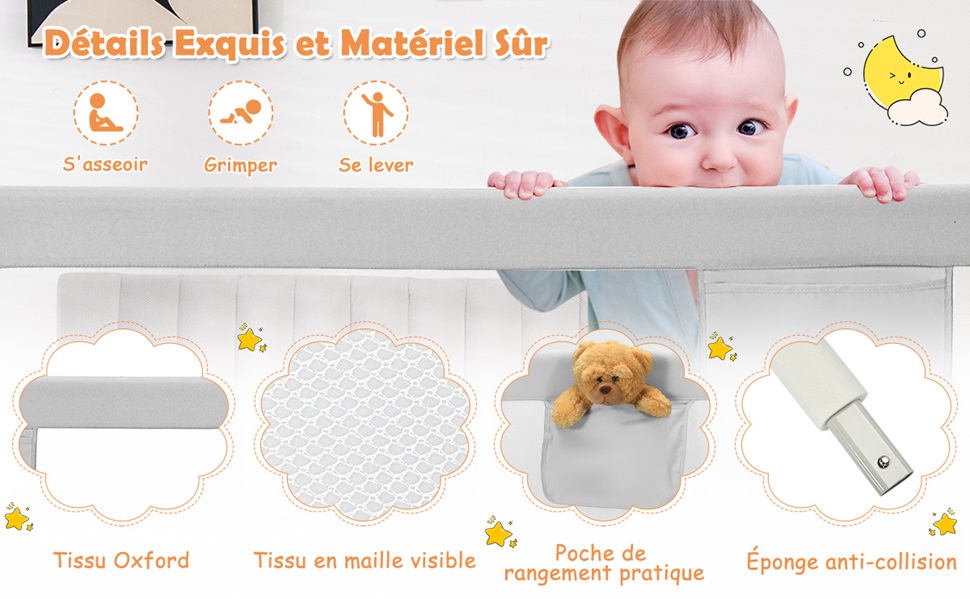 garde de lit pour enfants