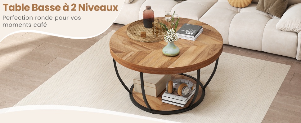 table-basse-ronde