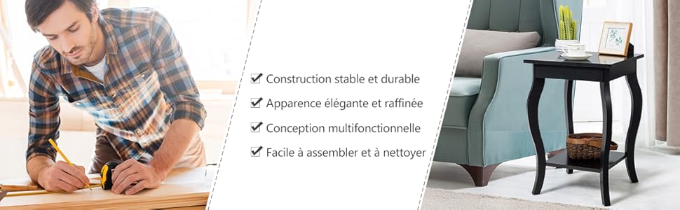 table-de-chevet-2-pieces