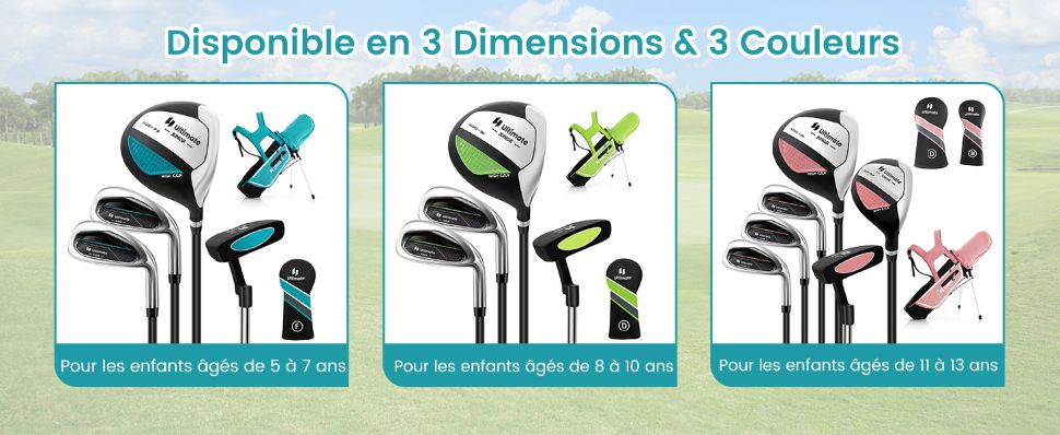 support-de-golf-pour-enfants-sac-avec-capuche-anti-pluie