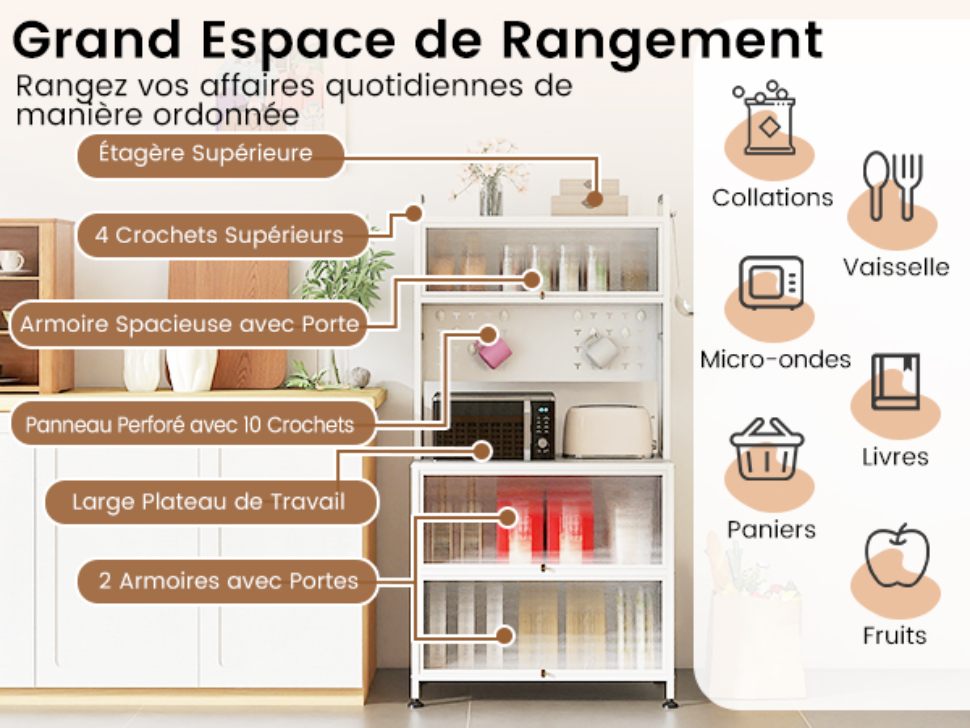 support-micro-ondes-5-niveaux