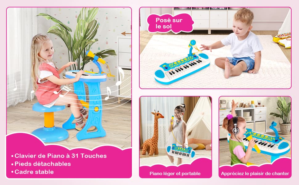 pianos et claviers pour enfants