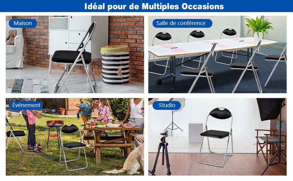 set klapstoelen