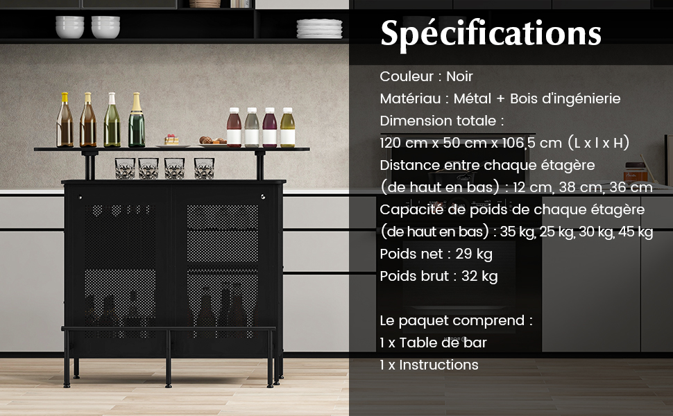 table-de-bar-pour-verres-en-metal