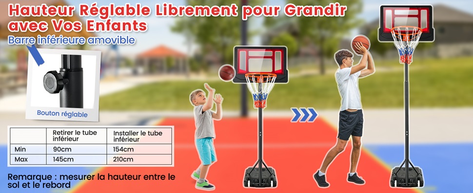 panier de basket intérieur et extérieur