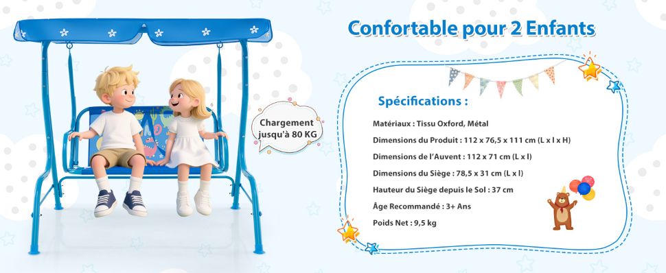 balancoire-patio-pour-enfants-2-places