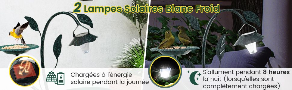 bain-d'oiseaux-de-jardin-antique