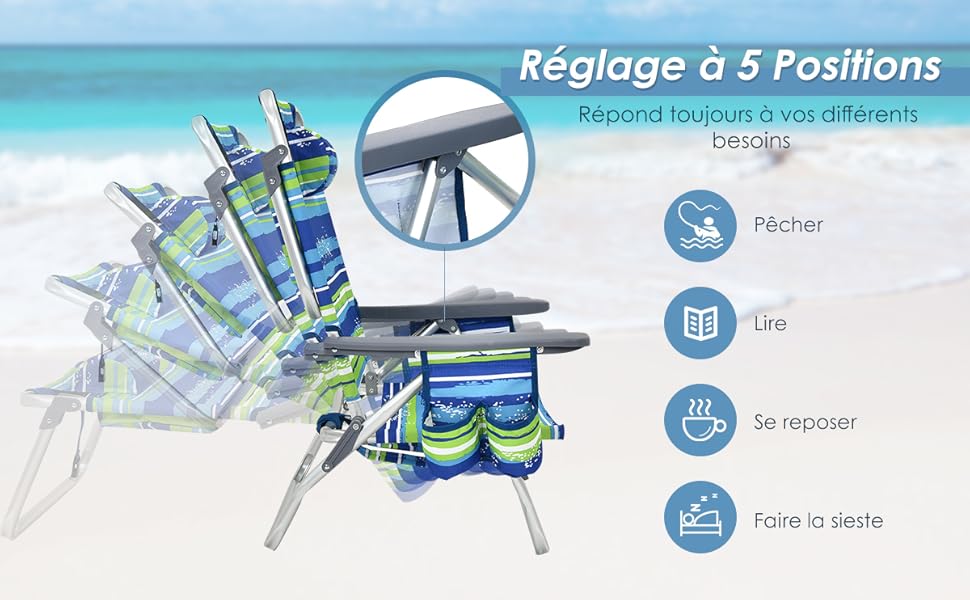 chaise-de-plage-legere