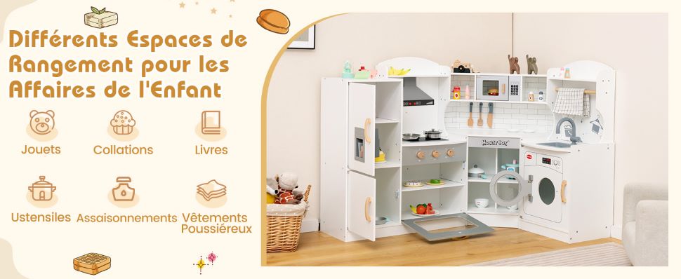 houten keuken speelgoedset