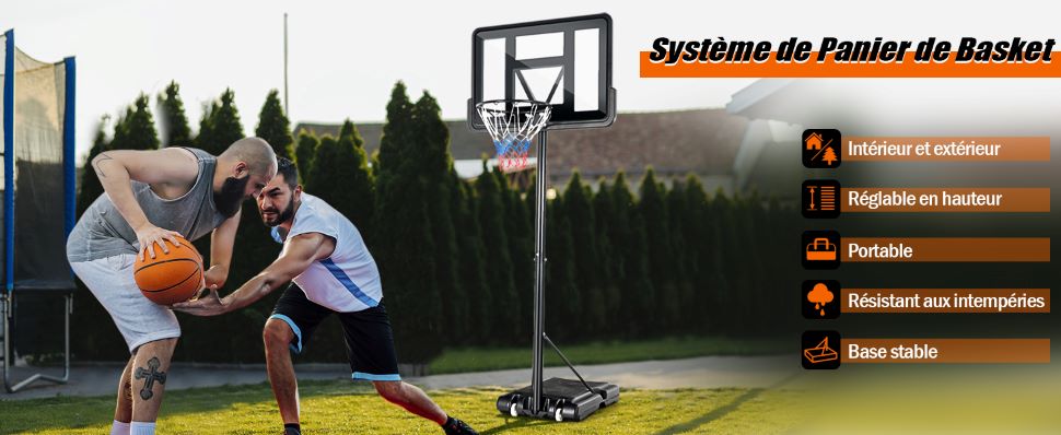 draagbare basketbalring