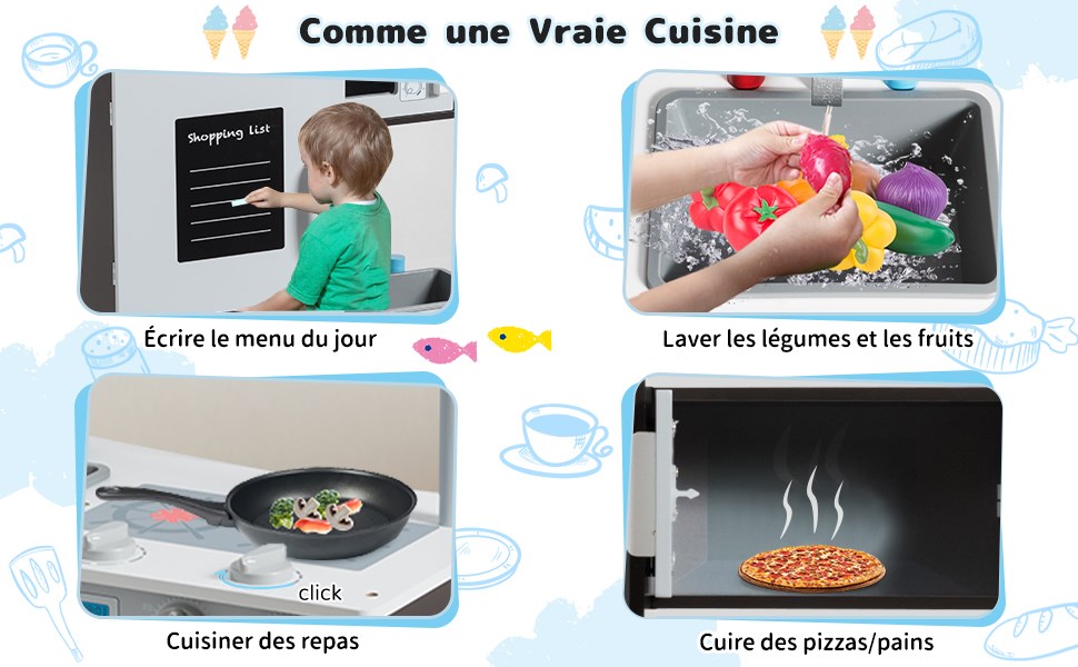 ensemble de cuisine pour enfants