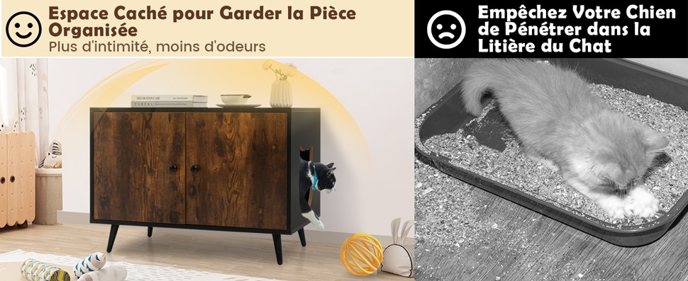 maison de chat de style mobilier