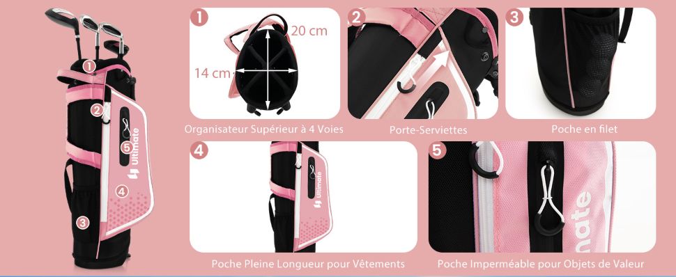 clubs-de-golf-pour-garcons-et-filles-avec-manche-en-graphite-et-poignee-en-caoutchouc