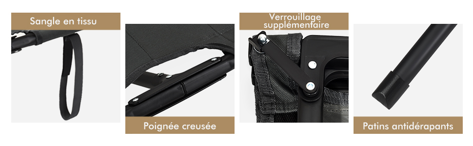 lit de couchage portable