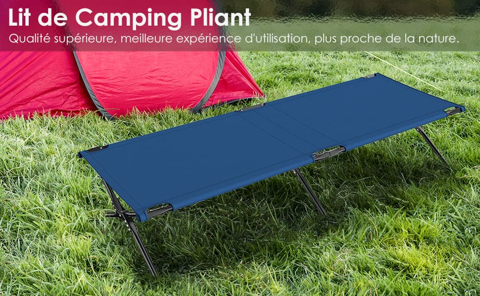 lit pliant de camping