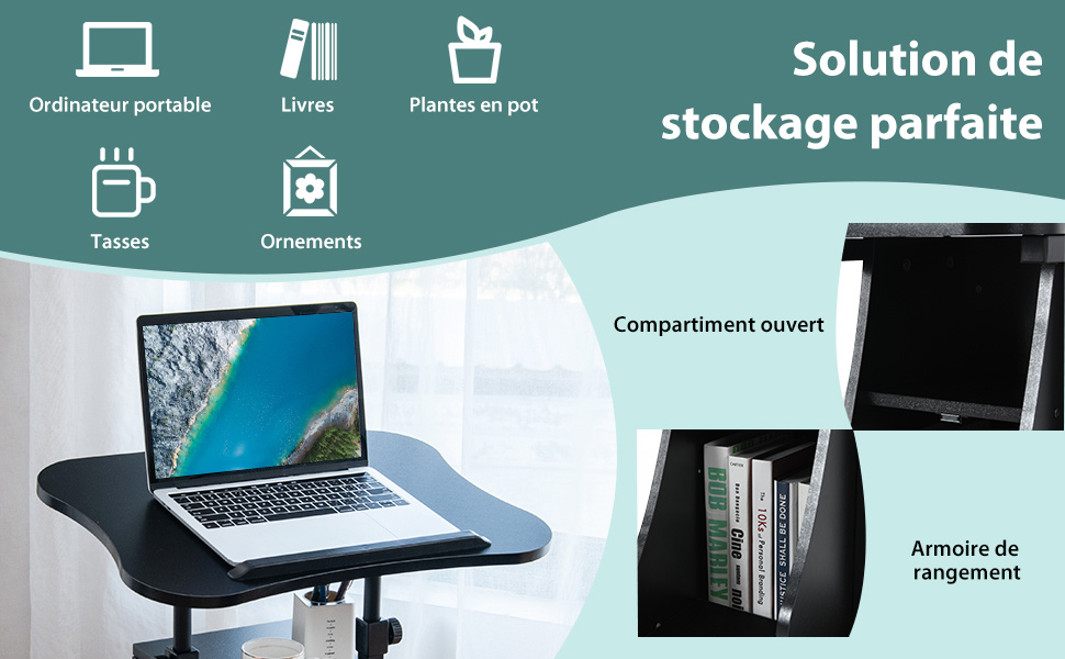 bureau-d'ordinateur-portable-reglable-en-hauteur