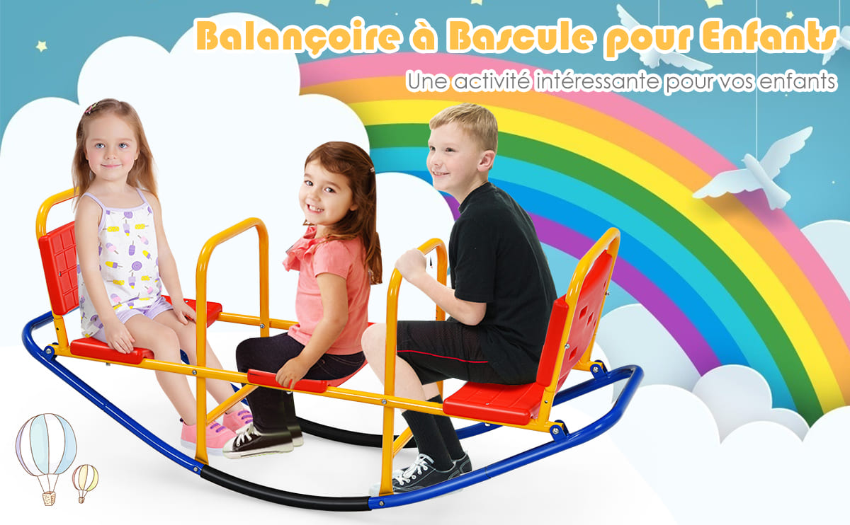 Balançoire à bascule pour enfants