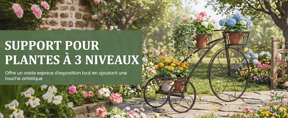 support-de-plantes-tricycle