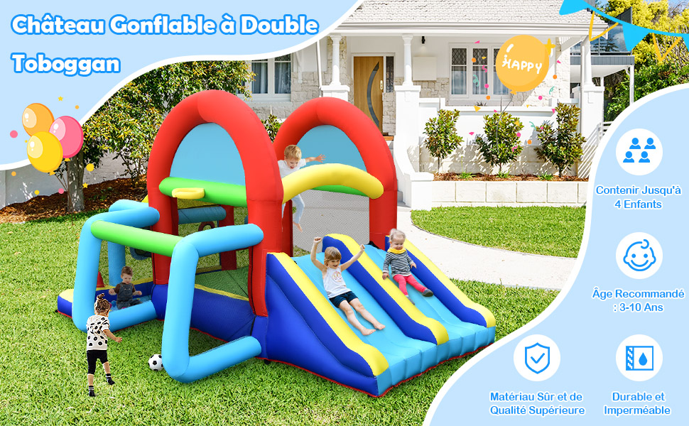 chateau-gonflable-pour-enfants-en-plein-air