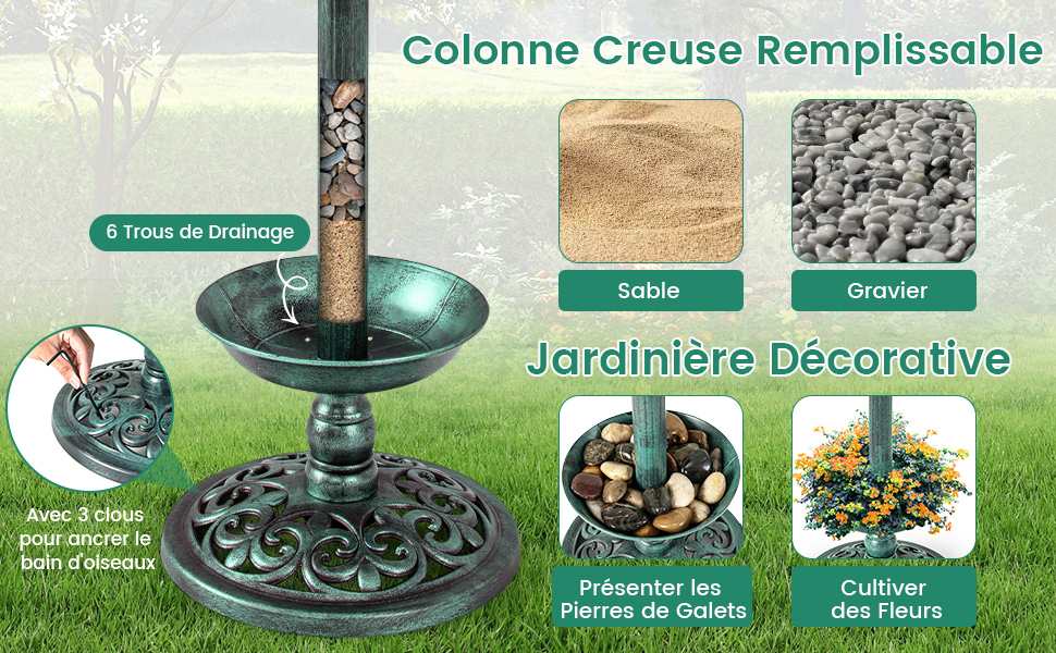 decoration-d'exterieur-sur-pied-vintage-avec-jardiniere-de-fleurs