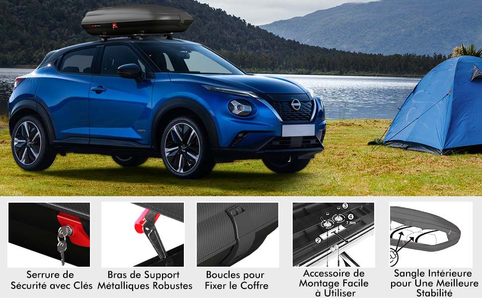 boite-de-rangement-de-voyage-sur-le-toit-de-voiture