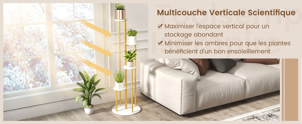 support-plante