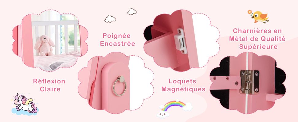 armoire-a-bijoux-et-miroir-pour-chambre-d’enfants