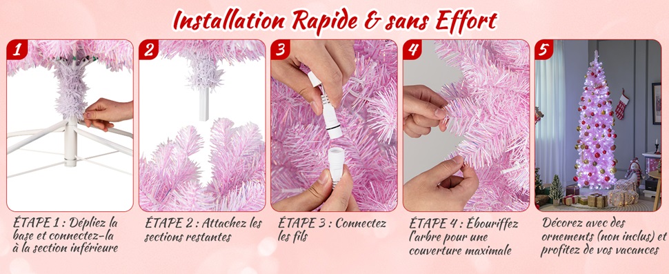 sapin de Noël mince