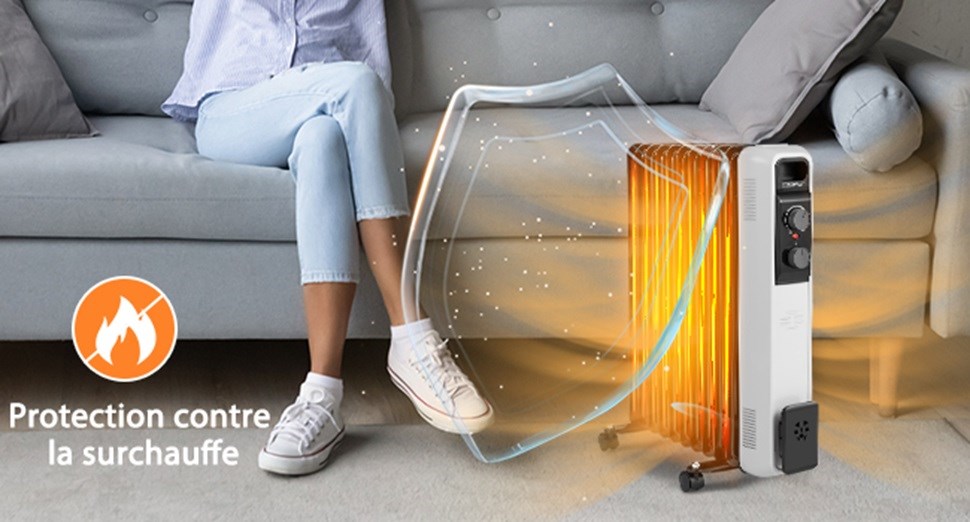 radiateur à bain d'huile