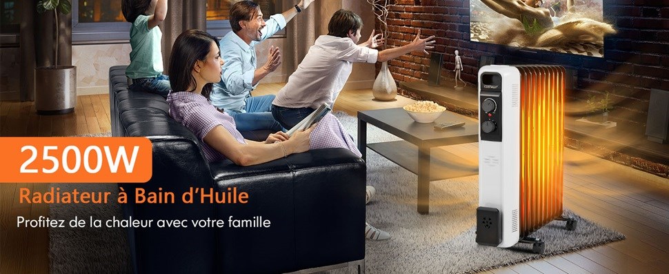 radiateur électrique avec thermostat