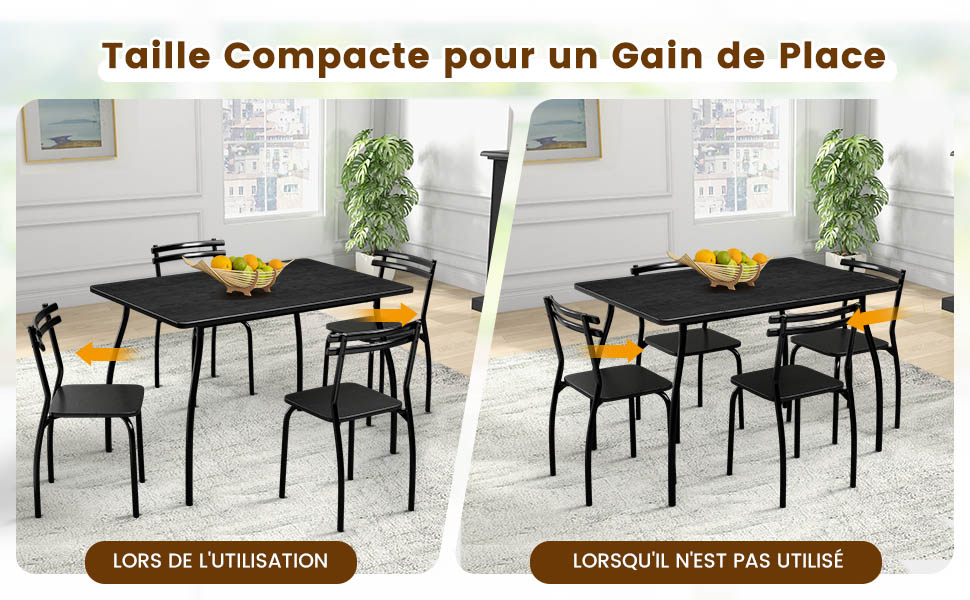 eettafel set
