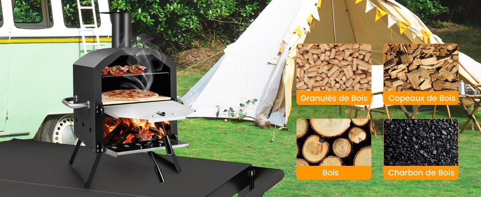 four-a-pizza-d'exterieur-portable