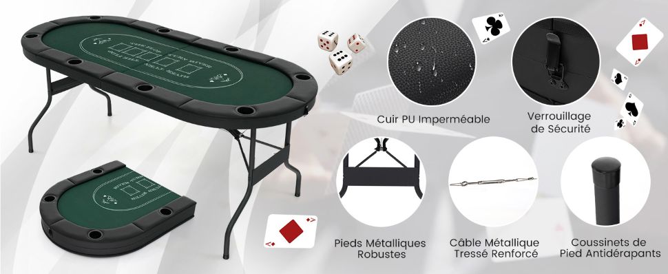 table-de-poker-avec-porte-gobelets-en-metal