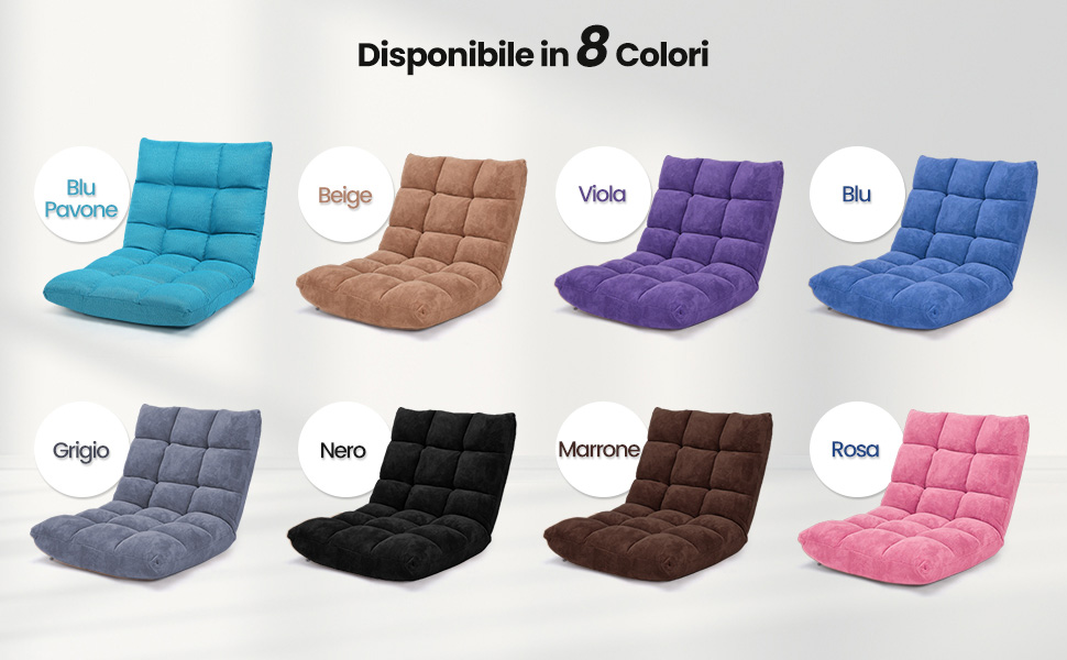 Divano imbottito da pavimento